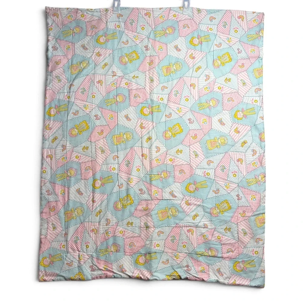 Handmade baby quilt